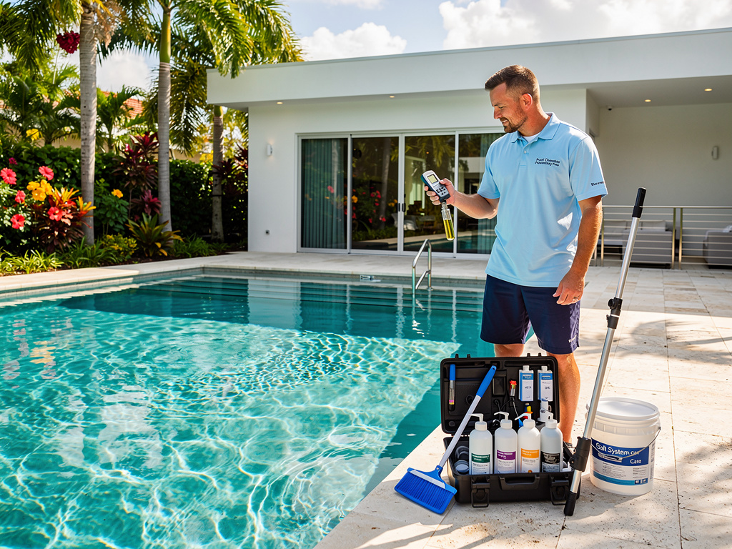 Pool Chemical Balancing in Miramar FL: Chemistry Guide for Newer Homes and Salt Systems