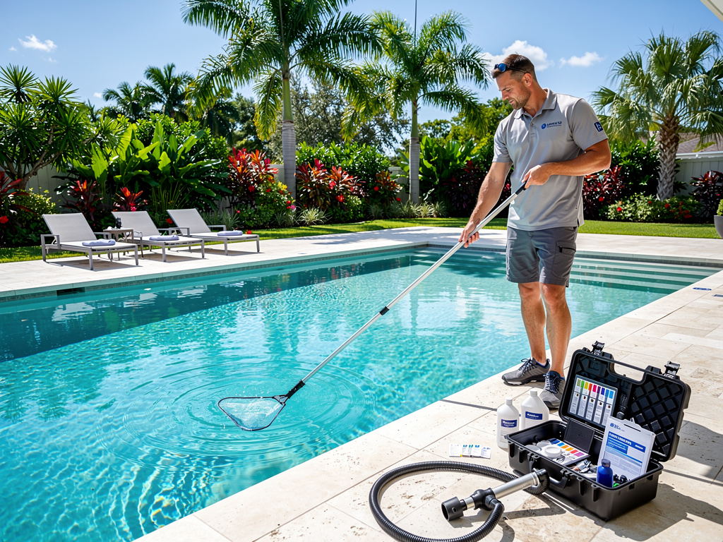 Weekly Pool Service in Plantation FL | What to Expect Every Visit