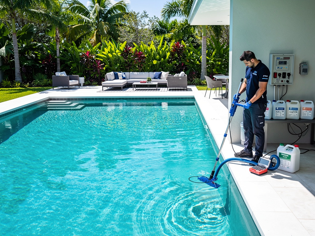 Salt System Pool Service in Weston FL | Expert Care for Luxury Salt Chlorination Pools