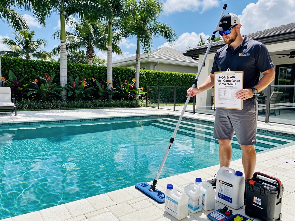 HOA & ARC Pool Compliance in Weston FL | Bonaventure, Sector 7 & The Ridges