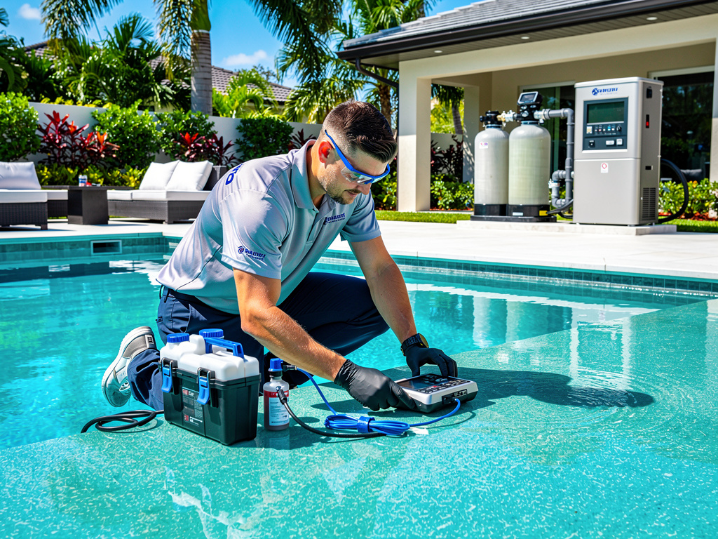 Pool Chemical Balancing in Weston FL | Protecting Premium Finishes & Advanced Systems