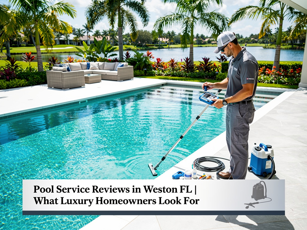 Pool Service Reviews in Weston FL | What Luxury Homeowners Look For