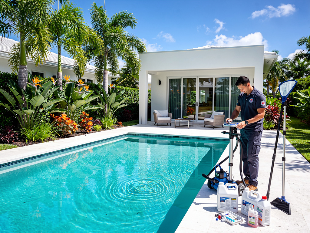 How to Fix a Green Pool in Fort Lauderdale, FL
