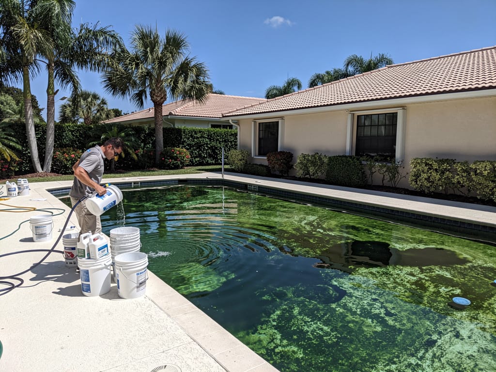 Green Pool Recovery in Deerfield Beach, FL: How Long It Takes and What to Expect - pool service Fort Lauderdale FL