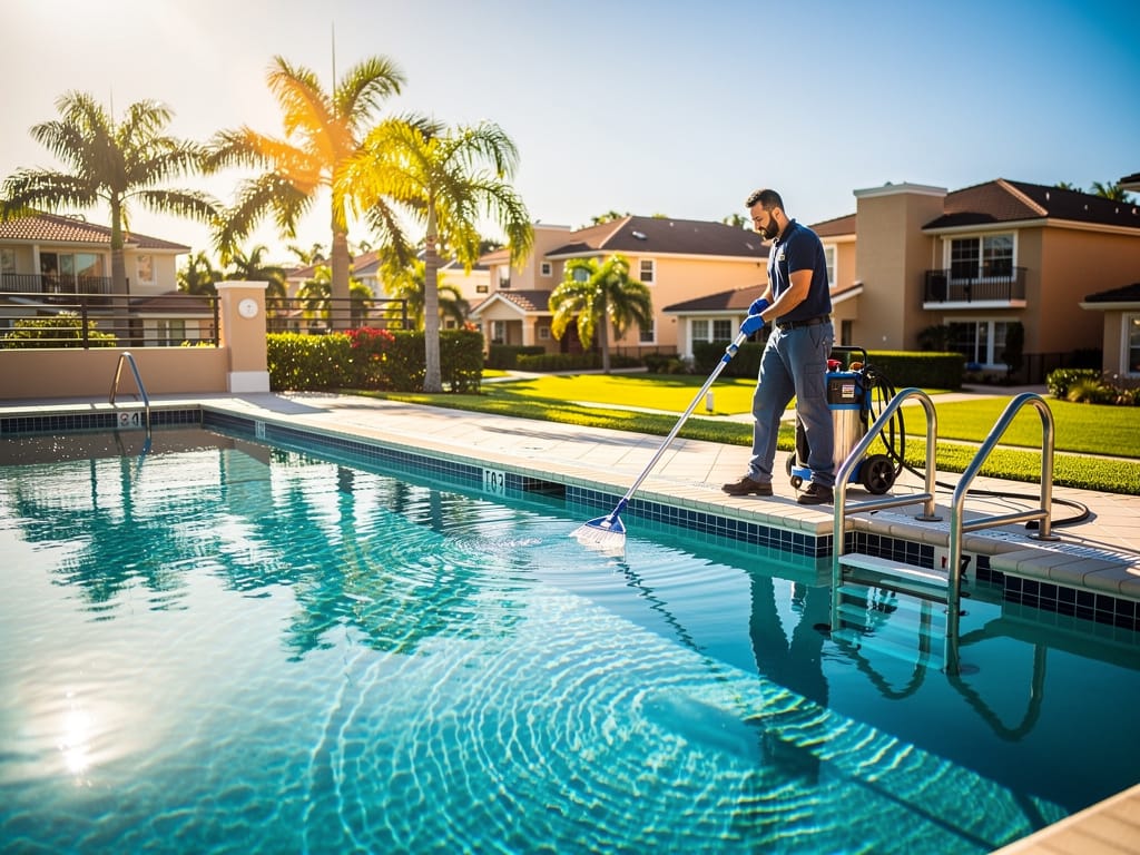 Pool Service Cost in Hallandale Beach, FL: What Homeowners and Condo Associations Pay - pool service Fort Lauderdale FL