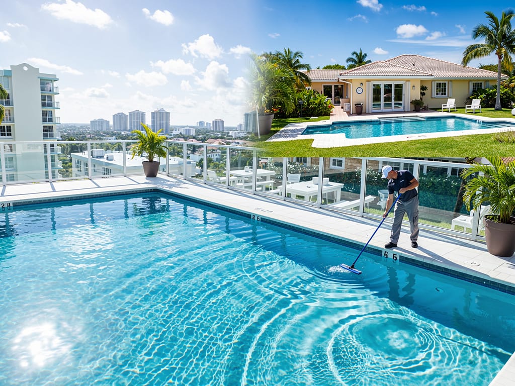Weekly Pool Maintenance in Hallandale Beach, FL: What Every Visit Includes for Coastal and Condo Properties - pool service Fort Lauderdale FL