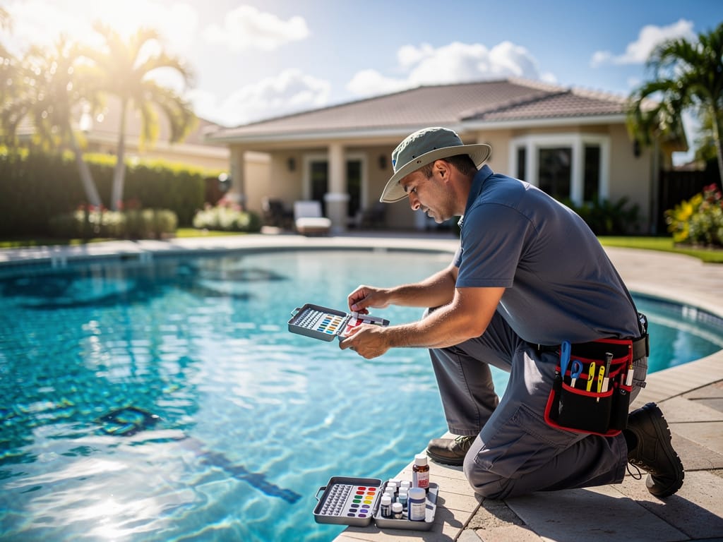 Pool Chemical Balancing in Lauderhill, FL: Chemistry Management for Residential and HOA Pools - pool service Fort Lauderdale FL