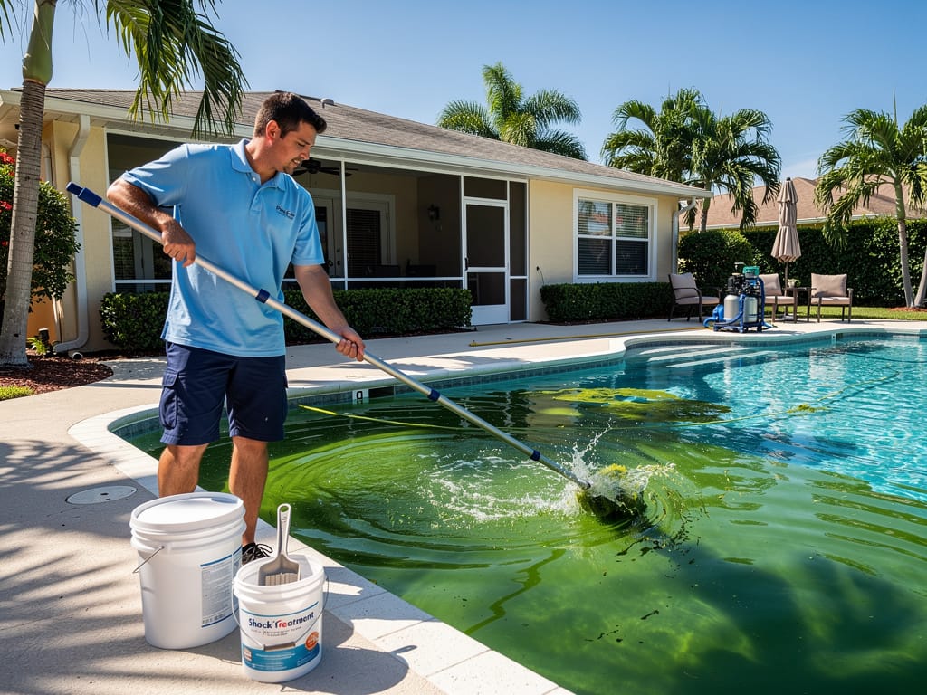 Green Pool Recovery in Tamarac, FL: Cost, Causes, and Prevention for 55+ Homeowners - pool service Fort Lauderdale FL