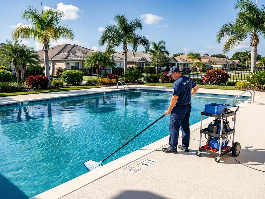 Pool Service in The Woodlands Tamarac, FL: HOA Compliance, Plaster Management, and Community Trust - pool service Fort Lauderdale FL