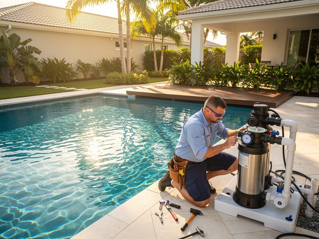 Pool Maintenance for Newer Homes in Coconut Creek FL: Salt Systems, VS Pumps, and Modern Equipment - pool service Fort Lauderdale FL