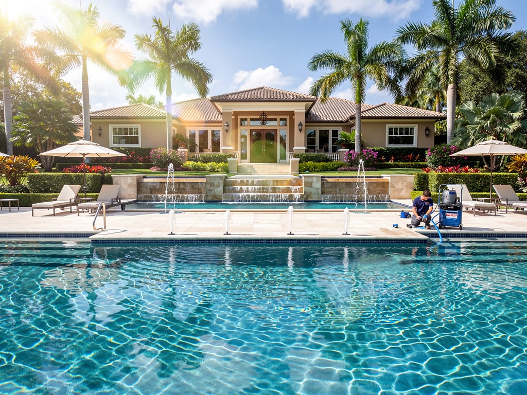 Pool Service in Heron Bay Parkland FL: Custom Estate Pool Maintenance for South Florida's Premier Community - pool service Fort Lauderdale FL