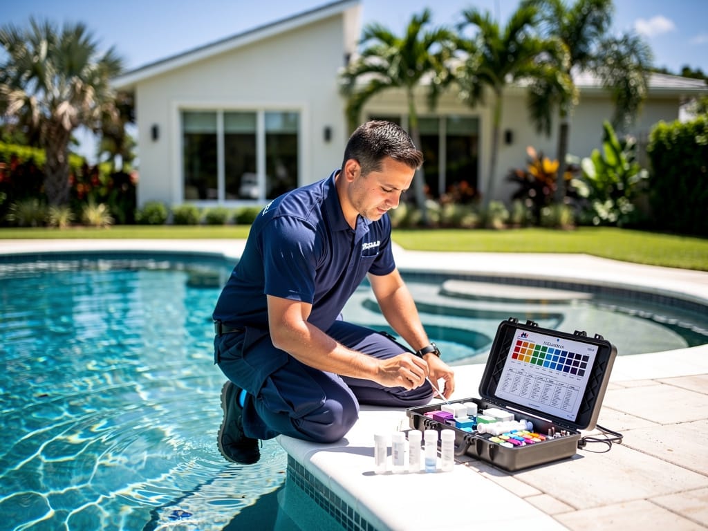Pool Chemical Balancing in Parkland FL: Elite Chemistry Management for Large Estate Pools and Spas - pool service Fort Lauderdale FL