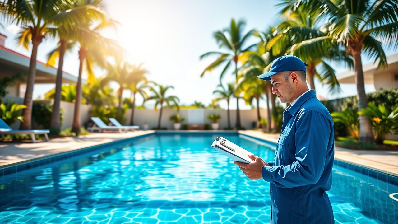 Reliable pool service in Davie FL providing expert maintenance and cleaning for sparkling, safe pools in Davie FL